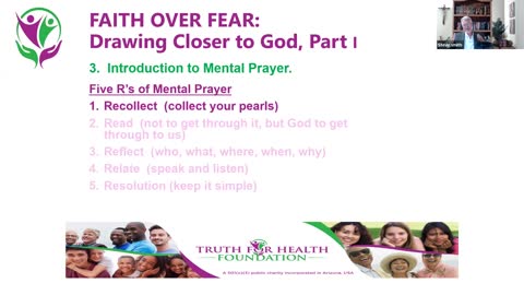 Faith Over Fear - Pt. 17 - Drawing Closer To God (Part I)