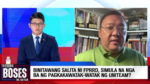 Binitawang salita ni FPRRD, simula na nga ba ng pagkakawatak-watak ng UniTeam?