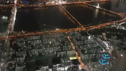 Tallest building in Korea 🇰🇷 Night view of Seoul