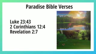 Paradise Bible Verses