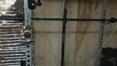 Cable Crossover modification for Squat rack/cage