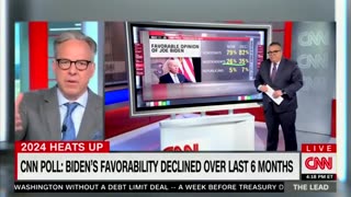 CNN Is Speechless When Confronted By Biden's Disappointing Poll Numbers