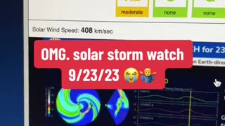 Solar Storm Watch Coming