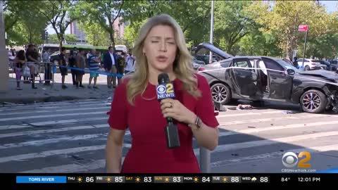 Woman killed in crash outside Yankee Stadium
