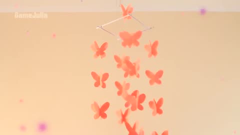 Waterfall of butterflies / Simple decor DIY