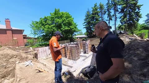 Ep. 10. Preparation For Foundation Wall Forms | How To Build Custom Home In Canada