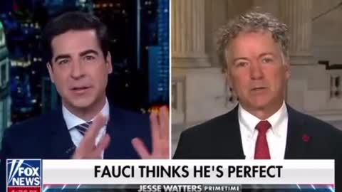 Rand Paul Issues Update on Fauci: "We've Got Him Red-Handed, and He Won't Get Away"