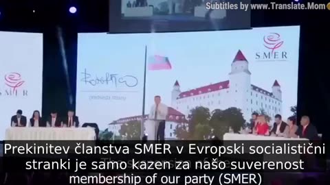 SLOVAŠKI PREMIER FICO O CEPIVIH, UKRO-RUSIJI IN SPLOŠNI KORUPCIJI - SLO SUBS, DELI!