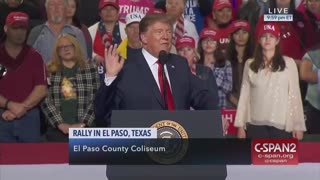 Trump talks border wall at El Paso rally