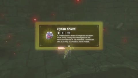 Zelda BOTW Items: Hylian Shield