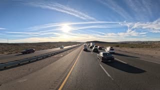 Thanksgiving Traffic. Used Tallest Selfie Stick to check out the view. IN FULL HD 8K! AMAZING VIEWS!