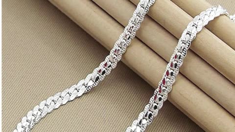Sterling Silver 6mm Side Chain