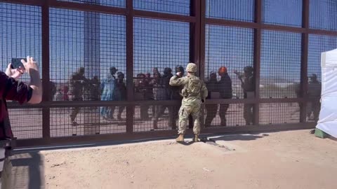 'Absolute Chaos': Illegal Alien Mob Overruns Texas National Guard At The Border - Part 1