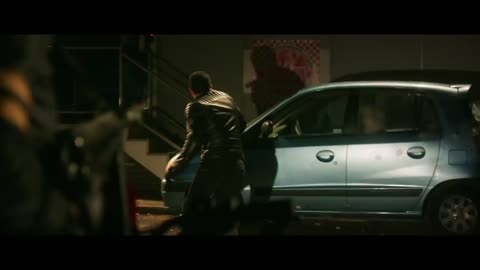 Scott Adkins is attacked by a killer on a motorcycle Accident Man