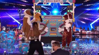 Britain's Got Talent 2019 Disco Dogs Surprise Full Audition S13E08