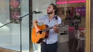 Street Performer (Canada) "Simple Man" Lynyrd Skynyrd Cover