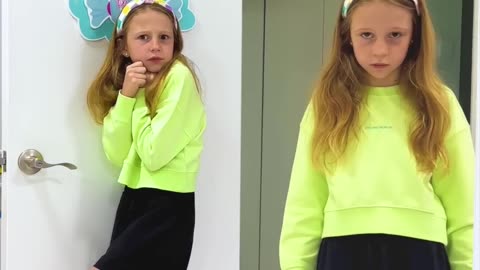 Nastya and funny short video for kids