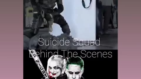suicide squad -Behind the scene