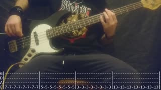 Marilyn Manson - Deep Six Bass Cover (Tabs)