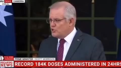 Australia's prime minister " we are responsible for our own health"