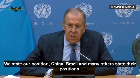 Russian Foreign Minister Lavrov