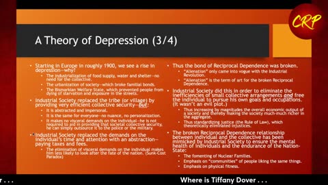 Weekly Webinar #93: A Theory of Depression