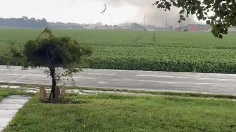 Tornado in Mt Vernon Indiana