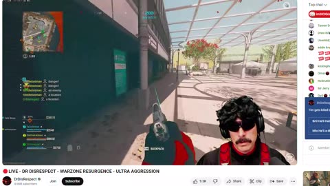 DR DISRESPECT #WARZONE RESURGANCE#ULTRA AGRESSION