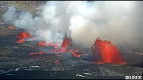 💥🔥 Kilauea volcano in Hawaii is erupting - USGS