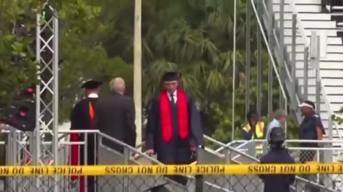 Barron Trump recieved his High School diploma