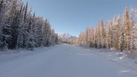 Driving through Jasper National Park, Canada - Scenic Drive Video