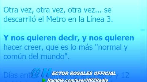 SEMANA 13 - El Diario Abierto de Héctor Rosales #INE #INAI #INM #Nashville #RisaSatanica #Metro