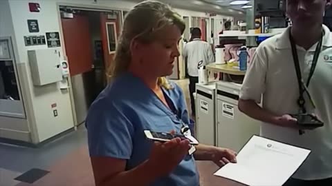 Arrest of University Hospital Nurse