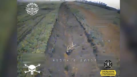 A Russian soldier died of fright after seeing an FPV drone.