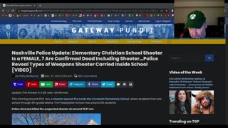 Tranny murdered 6 people in Christian school in Tennessee