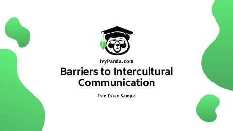 Barriers to Intercultural Communication Essay | Free Essay Sample