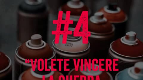 #4 altra fisima idiota sui V_V: volete vincere una guerra con le bombolette?