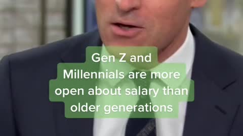 Gen Z and Millennials are more open about salary than older generations