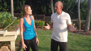 Erin (and Dr. Mercola!) in the Ice Bucket challenge with a twist!