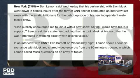 PBD Don Lemon gets cancelled by X #trending #viral #shorts #bitsentertainmentnews