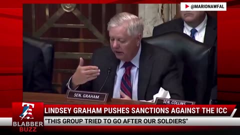 Lindsey Graham Pushes Sanctions Against The ICC