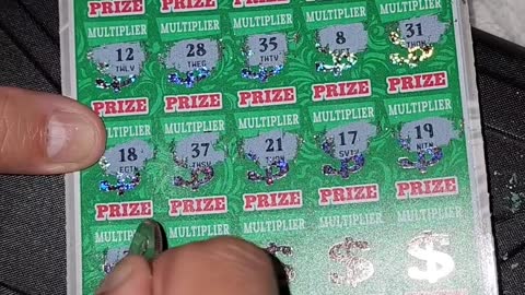 OMG 😲 winning lottery ticket