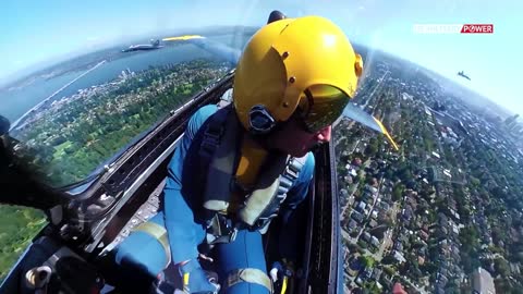 This Blue Angels Cockpit Video is Terrifying and Amazing US Military Power