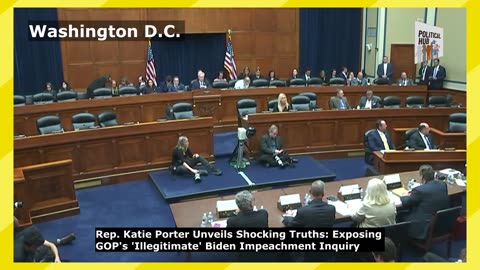 Rep. Katie Porter Unveils Shocking Truths: Exposing GOP's 'Illegitimate' Biden Impeachment Inquiry