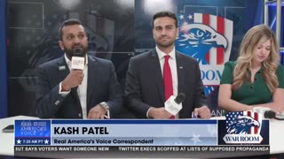 Kash Patel on the war room, discussing winning elections and the administrative state.