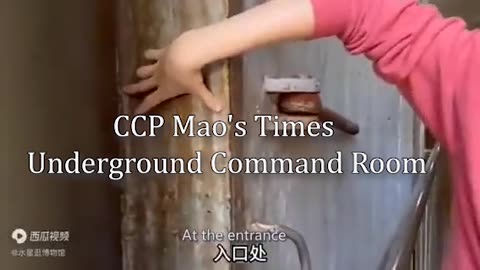 CCP Mao's underground command room
