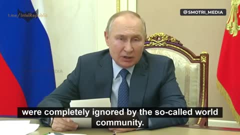 Putin at Russian Council for Human Rights.
