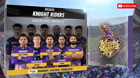 GT vs KKR IPL Cricket Match highlights 2023