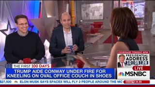 MSNBC Guest Jokes About Kellyanne Being On Her Knees In Oval Office