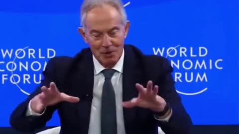 Tony Blair on Digital IDs In Davos at WEF 2023.